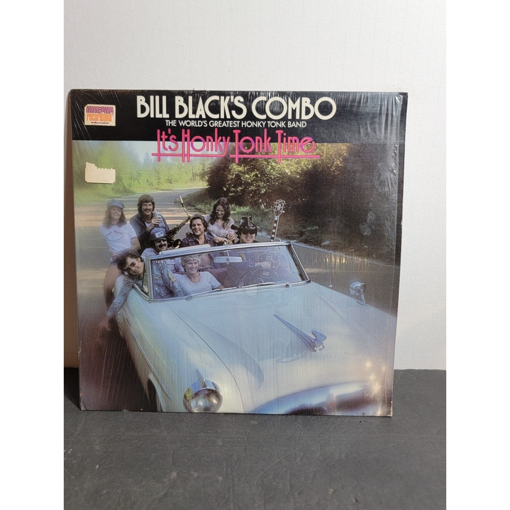 Bill Black's Combo It's Honky Tonk Time 1977 Vinyl Record LP Hi Records SHL32104